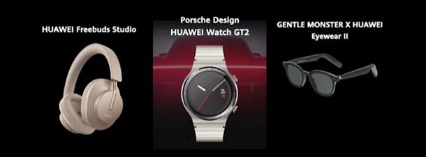 رونمایی هوآوی از ساعت هوشمند Porsche Design Watch GT2 ، هدفون FreeBuds Studio و عینک هوشمند EyeWear II