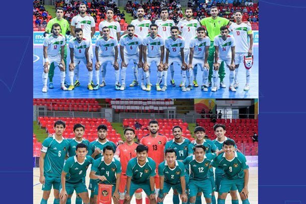 استارت تیم ملی فوتسال در آسیا/ سلاح ایرانی اندونزی مقابل ایران!