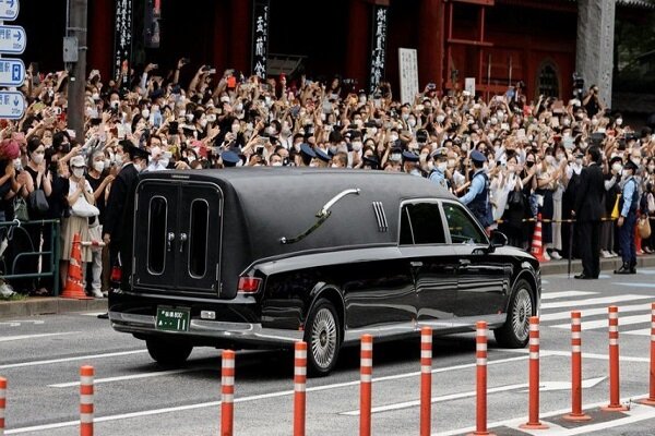مراسم تشییع جنازه شینزو آبه در میان تدابیر شدید امنیتی در ژاپن
