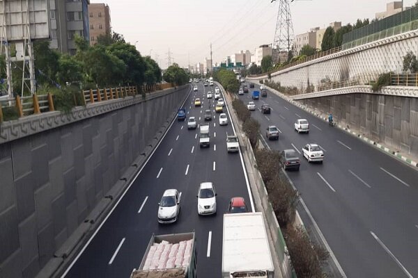 آخرین وضعیت ترافیکی معابر و بزرگراه‌های تهران