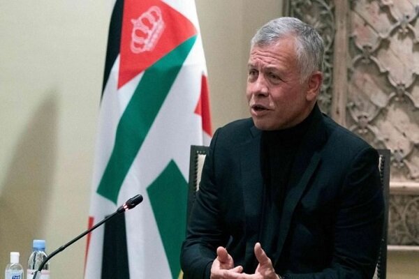 شاه اردن احیای مذاکرات سازش را خواستار شد