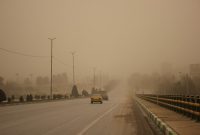 کاهش کیفیت هوا در نوار شرقی کشور