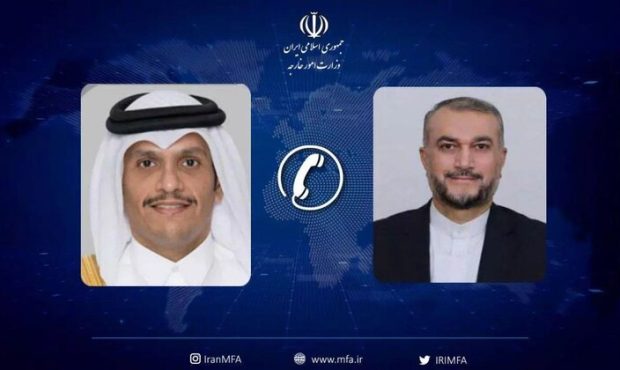 گفتگوی تلفنی امیرعبداللهیان با نخست وزیر و وزیر امور خارجه قطر