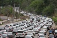 تردد از تهران به چالوس ممنوع شد/ وضعیت ترافیک در جاده های شمالی