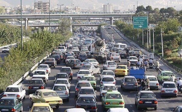 وضعیت ترافیک صبحگاهی بزرگراه ها و معابر اصلی پایتخت