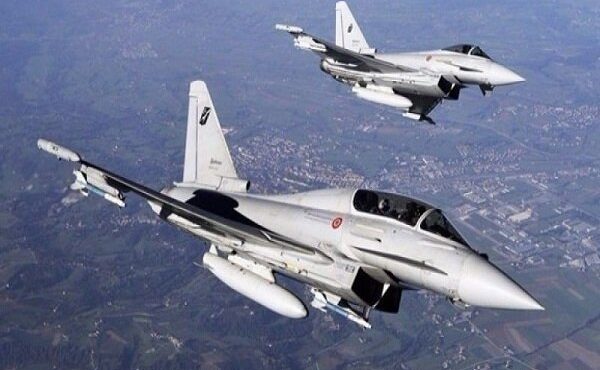 رهگیری جنگنده های روس از سوی جنگنده های ایتالیایی بر فراز بالتیک